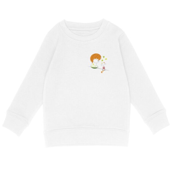 Sweat-shirt Loris & Sissi roux