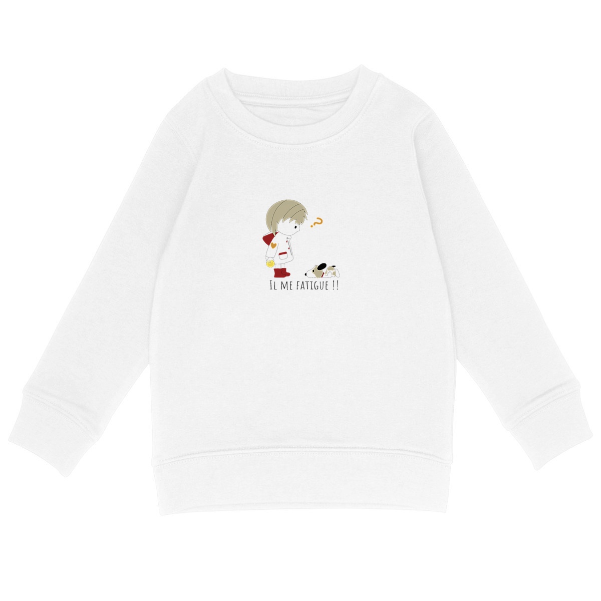 Sweat-shirt Loris & Titus brun