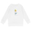 face_blanc Sweat-shirt Elena pompon blonde