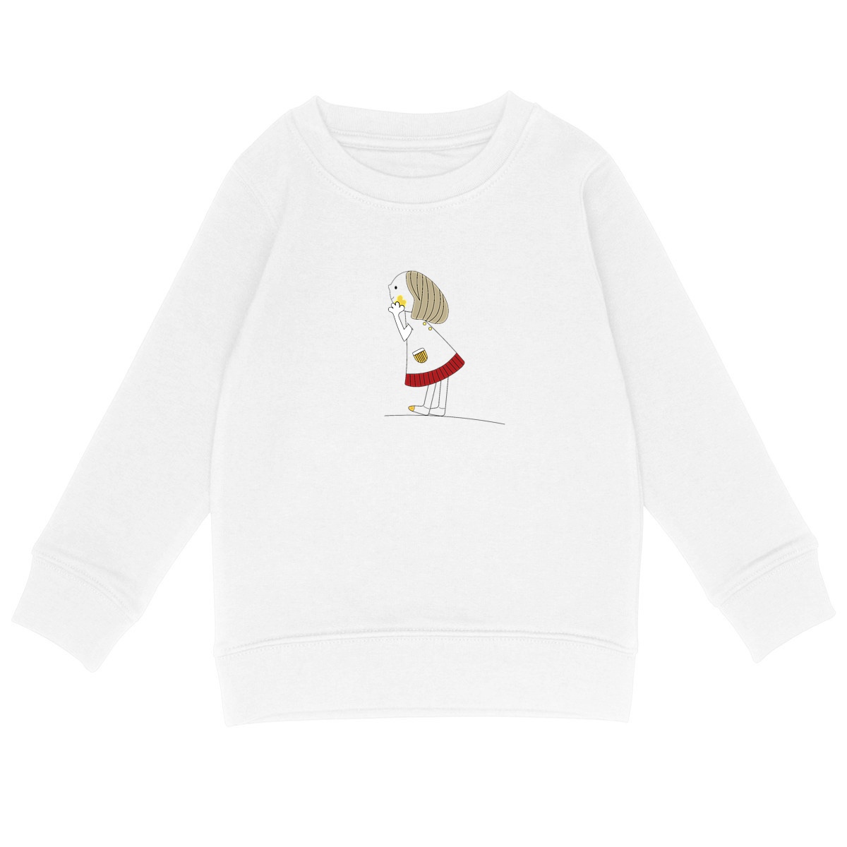 Sweat-shirt Elena pompon brune