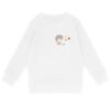 face_blanc Sweat-shirt Loris 3 coeurs brun