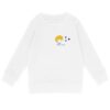 Sweat-shirt Loris 3 coeurs blond