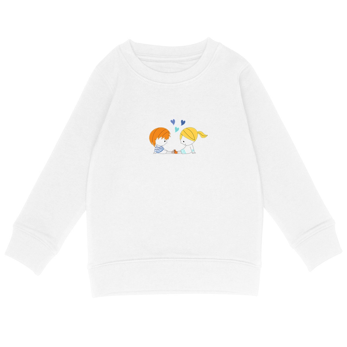 Sweat-shirt Loris & Mila roux blonde