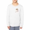 visual_Blanc Sweat-shirt Loris & Lombric brun