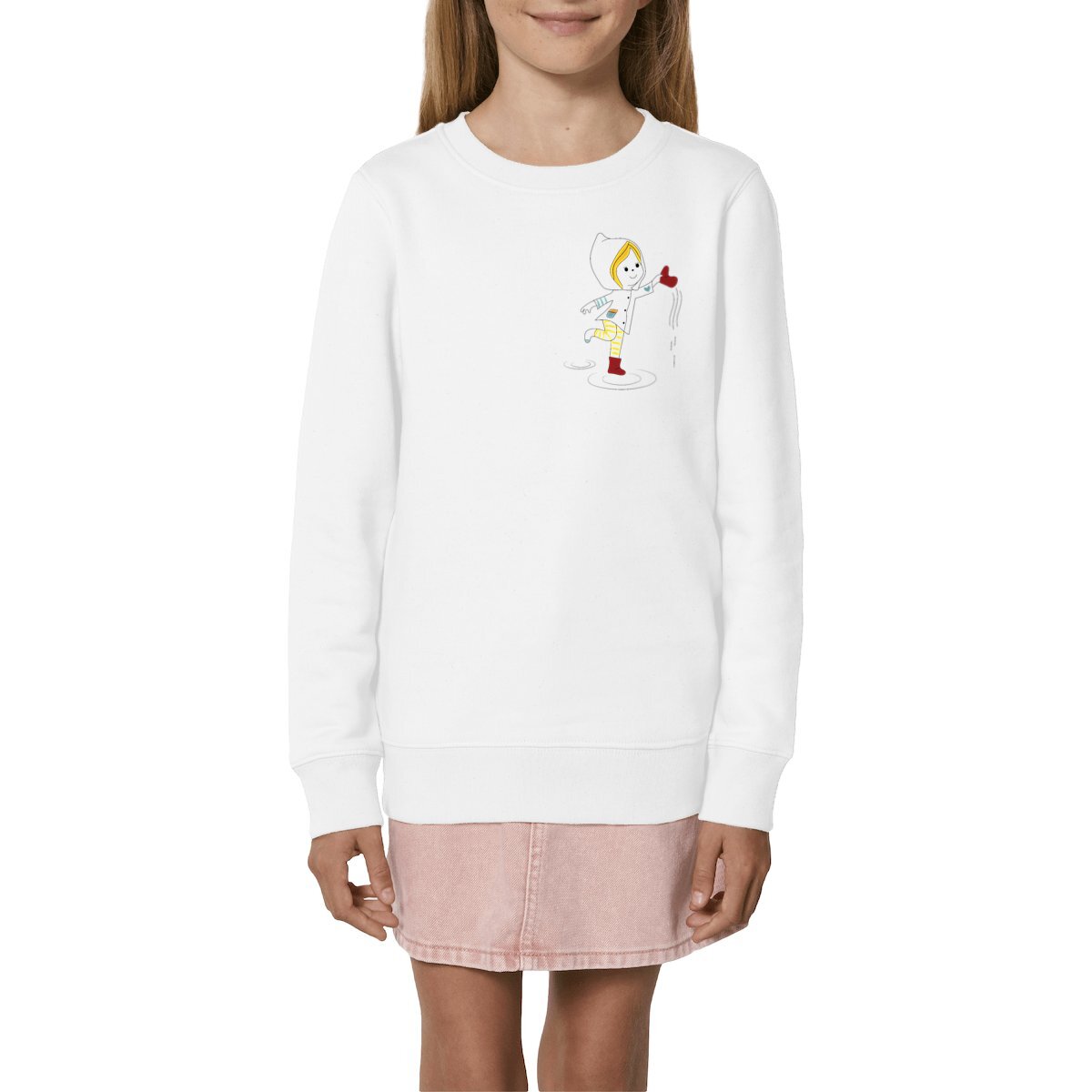 Sweat-shirt Emma flaque blonde