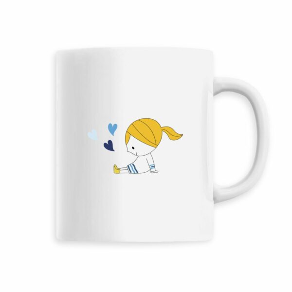 Mug céramique Mila 3 coeurs blonde