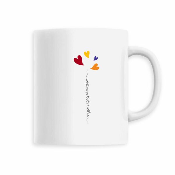 Mug céramique petite tribu 4 rouge