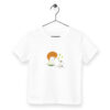 Tee-shirt Loris & Titus assis roux