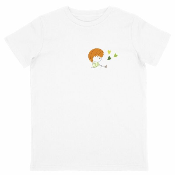 Tee-shirt Loris 3 coeurs roux