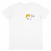 face_blanc Tee-shirt Loris 3 coeurs blond