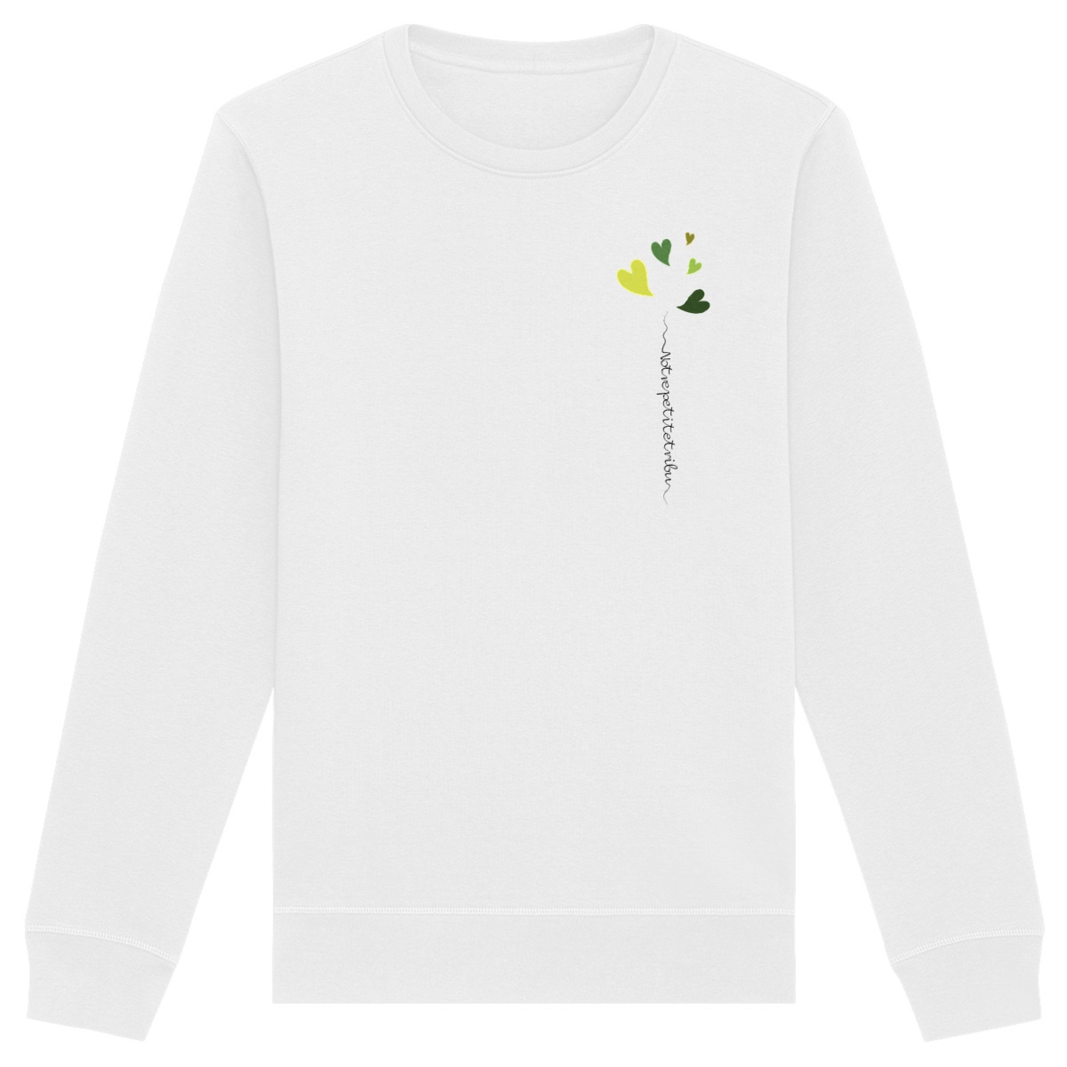 Sweat-shirt petite tribu 5 vert