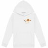 Sweat-shirt capuche Mila 3 coeurs rousse