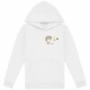 Sweat-shirt capuche Loris 3 coeurs brun