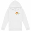 Sweat-shirt capuche Loris 3 coeurs roux