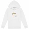 Sweat-shirt capuche Loris & Titus 3 coeurs brun