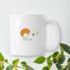 Mug céramique Loris 3 coeurs roux