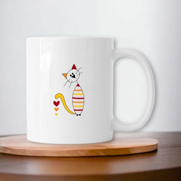 Mug céramique Sissi 3 coeurs