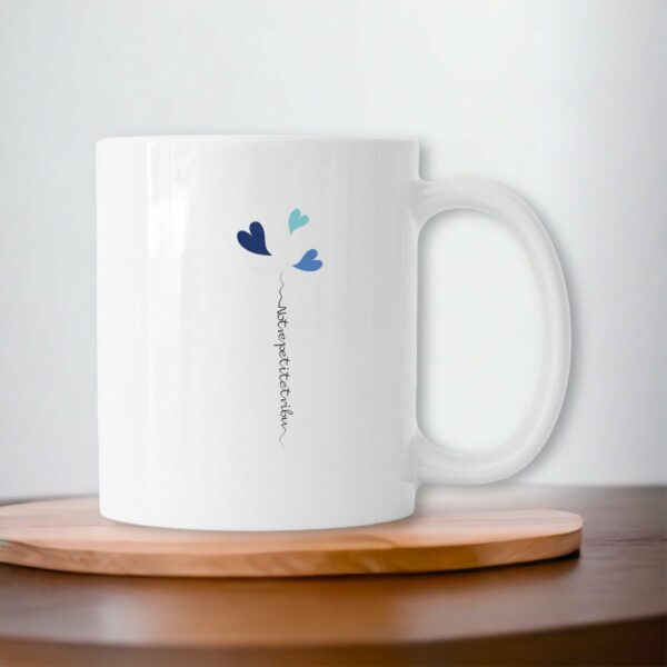 Mug céramique petite tribu 3 bleu