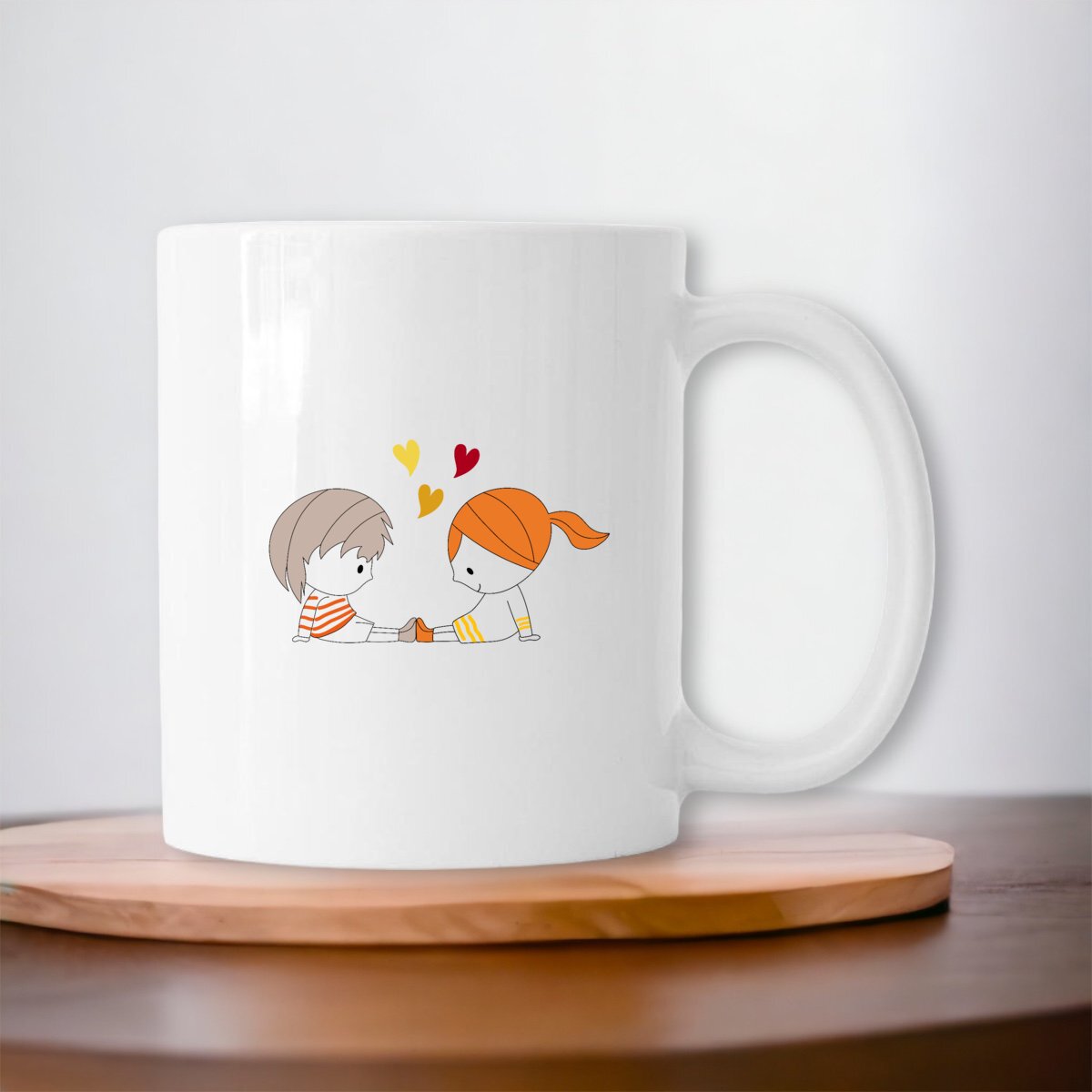 visual_Blanc Mug céramique Loris & Mila brun rousse