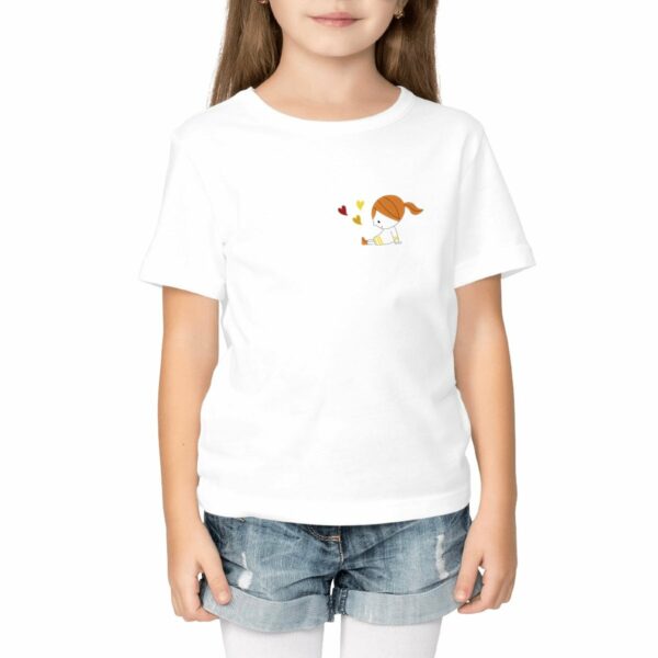 Tee-shirt Mila 3 coeurs rousse