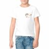 Tee-shirt Loris 3 coeurs brun