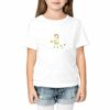 visual_Blanc Tee-shirt Rose fleur coeur rousse