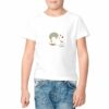 visual_Blanc Tee-shirt Loris & Titus assis Brun