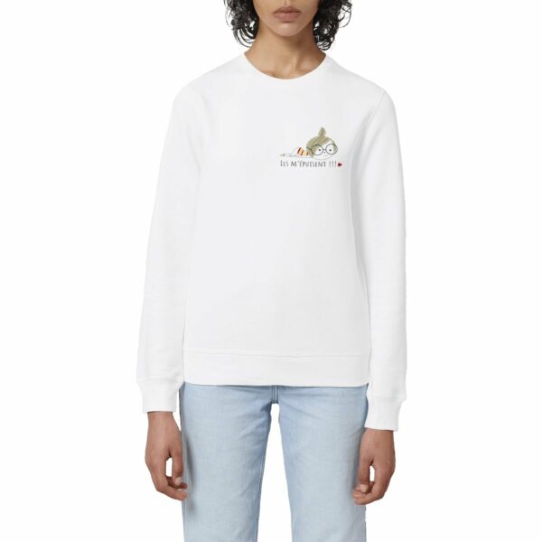 Sweat-shirt Mum fatigue brune