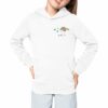 Sweat-shirt capuche Mila 3 coeurs brune