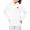 Sweat-shirt capuche Mila 3 coeurs rousse