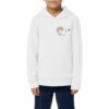 Sweat-shirt capuche Loris 3 coeurs brun